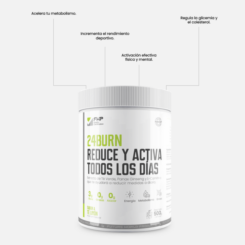 24 Burn — Reduce tallas de forma natural