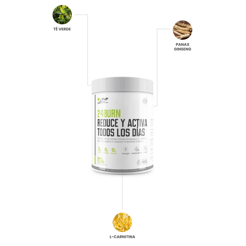 24 BURN — Reduce y activa todos los días