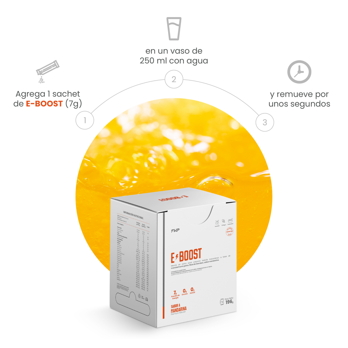 E-BOOST | Energizante Natural para Energía y Concentración
