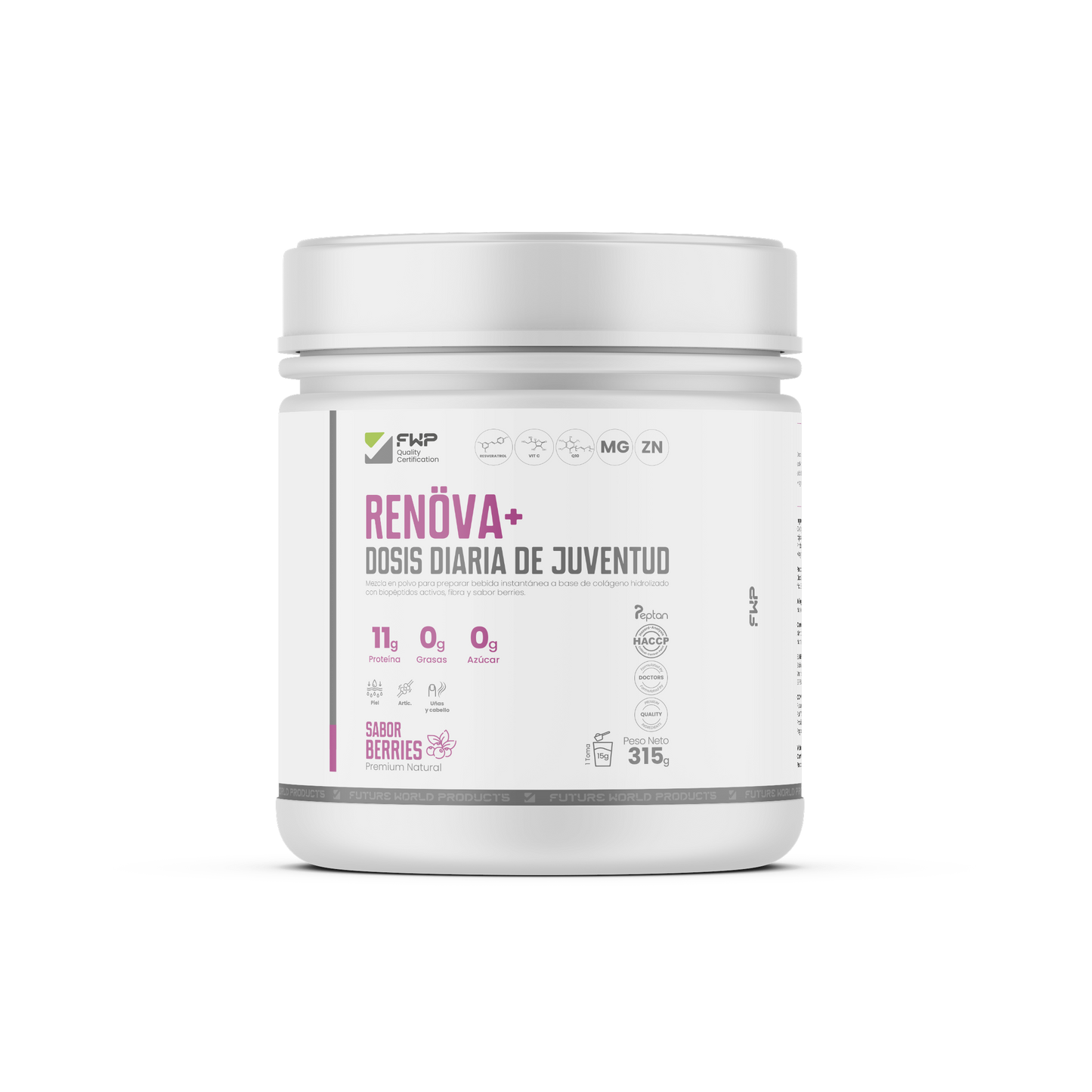 Renova+: Colágeno Doblemente Hidrolizado Premium para Piel y Articulaciones en Chile