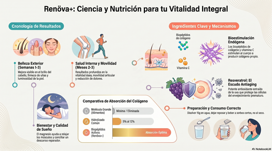 Más allá del colágeno: 5 verdades científicas que transformarán tu rutina de bienestar con Renöva+