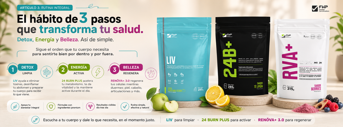 El hábito de 3 pasos (Detox, Energía y Belleza) que está transformando la salud de las chilenas