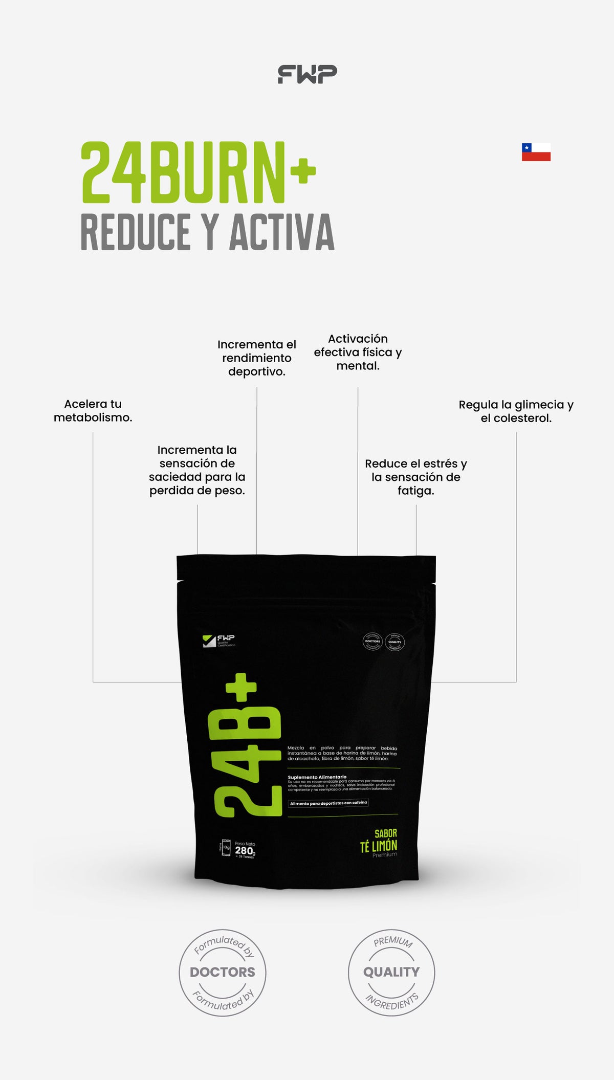 24BURN+ | Suplemento funcional para acompañar tu entrenamiento
