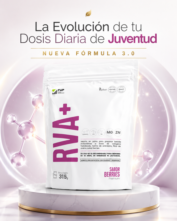 RENOVA+ V3.0: Colágeno Premium Potenciado con 7 Vitaminas Adicionales